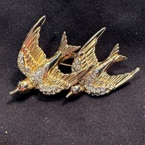 Coro Craft Bird Brooch